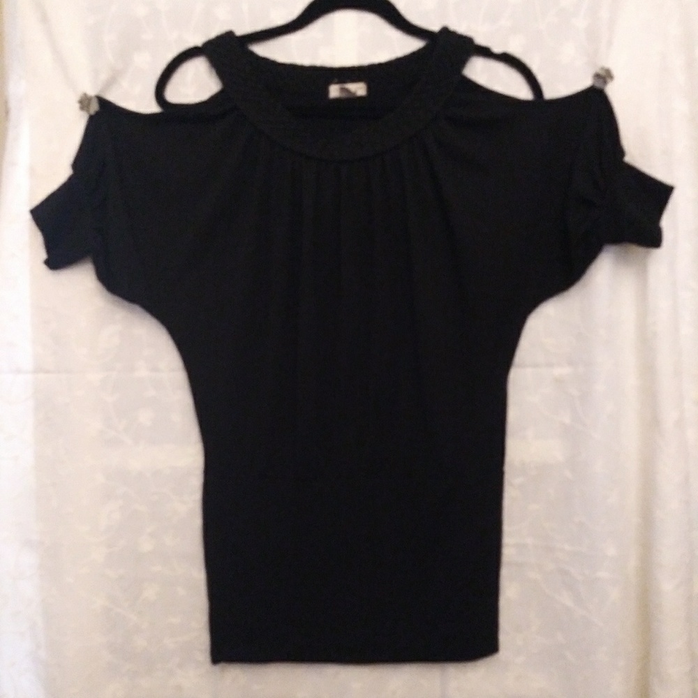 American Rag Cie black top bare shoulders sz XS